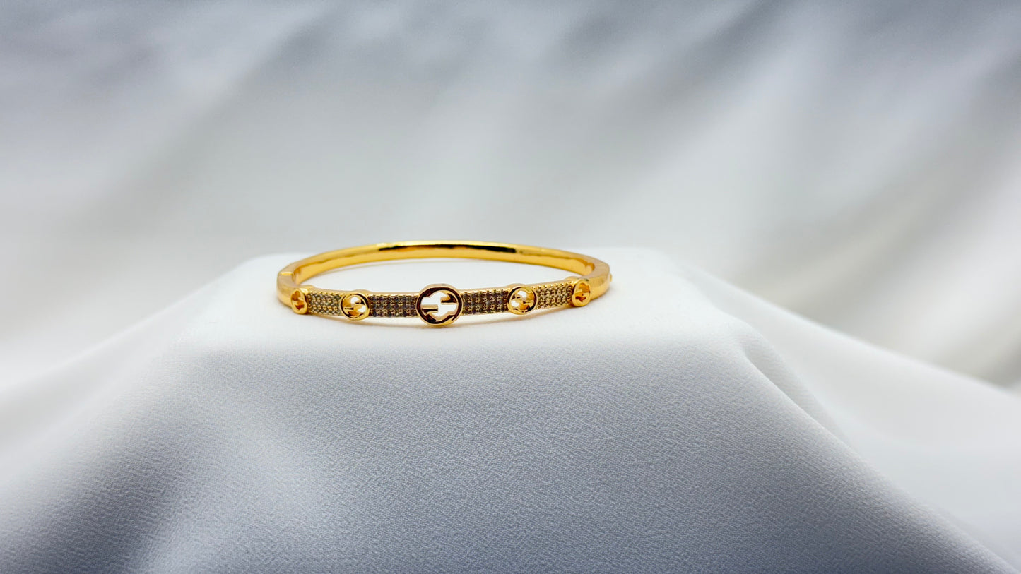 Aurora Charm Bangle