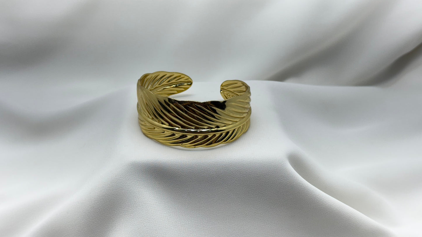 Golden Cuff Bangle