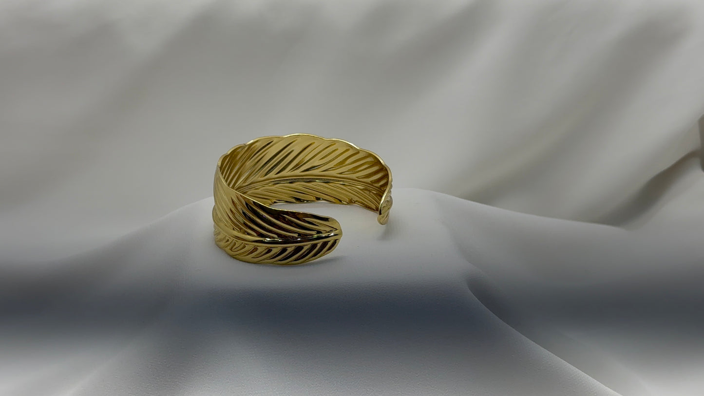 Golden Cuff Bangle
