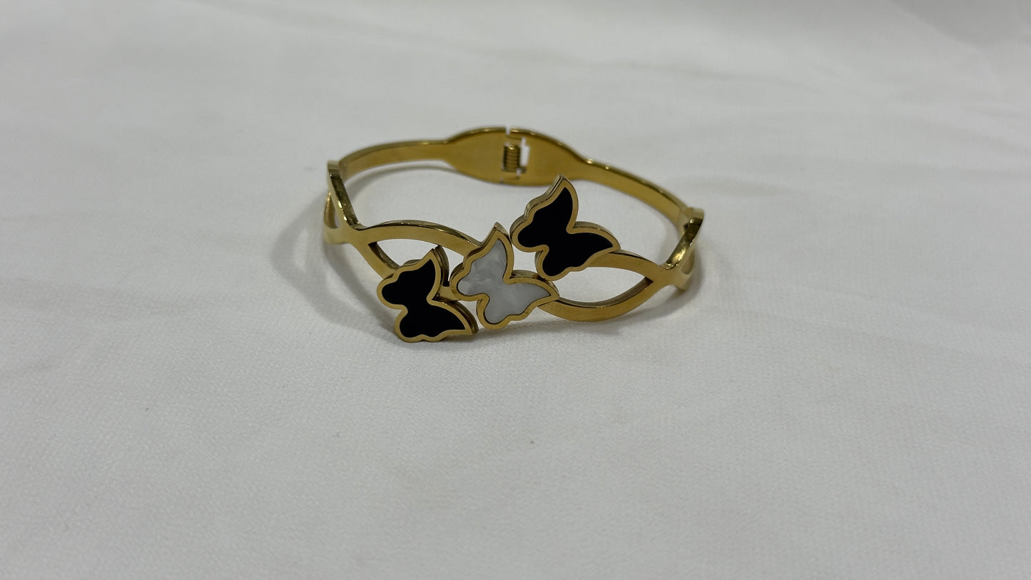 Butterfly Charm Bangle