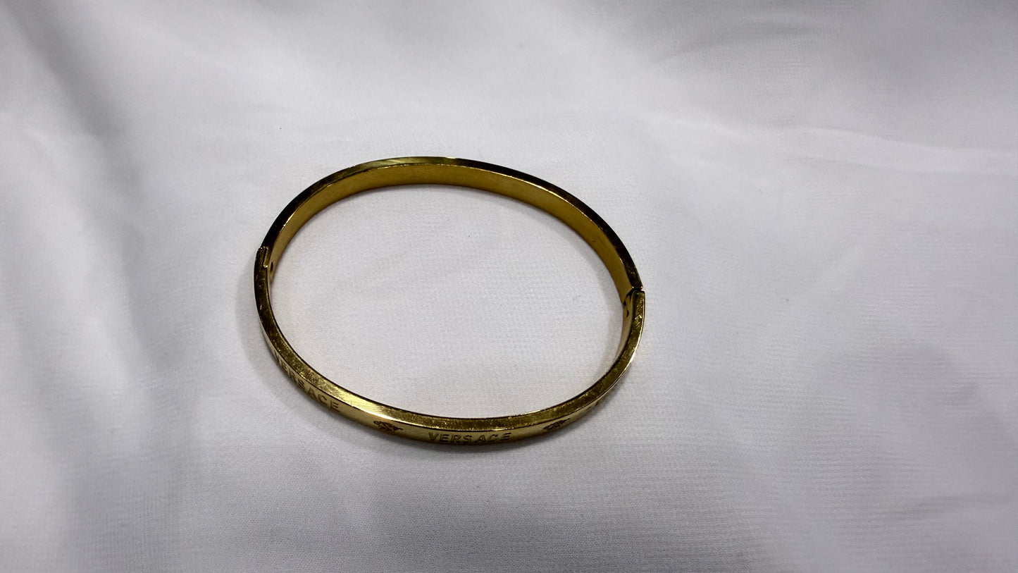Signature Gold Bangle