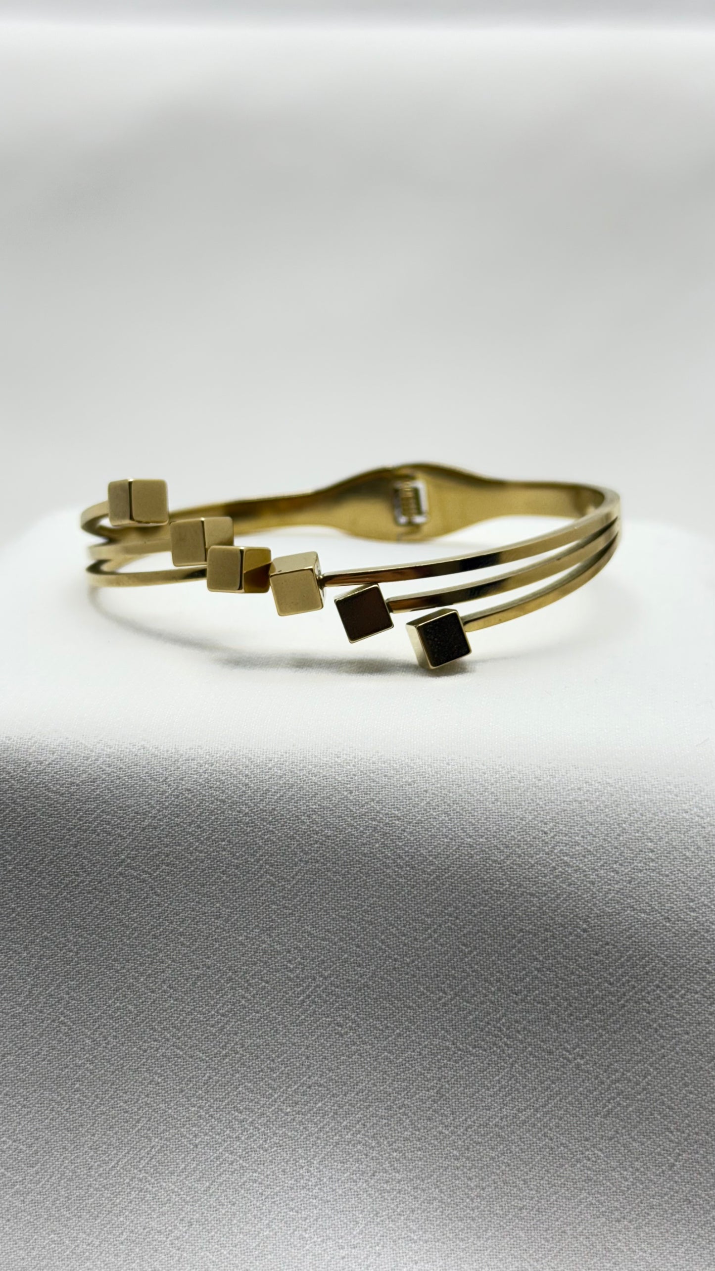 Golden Matrix Bangle