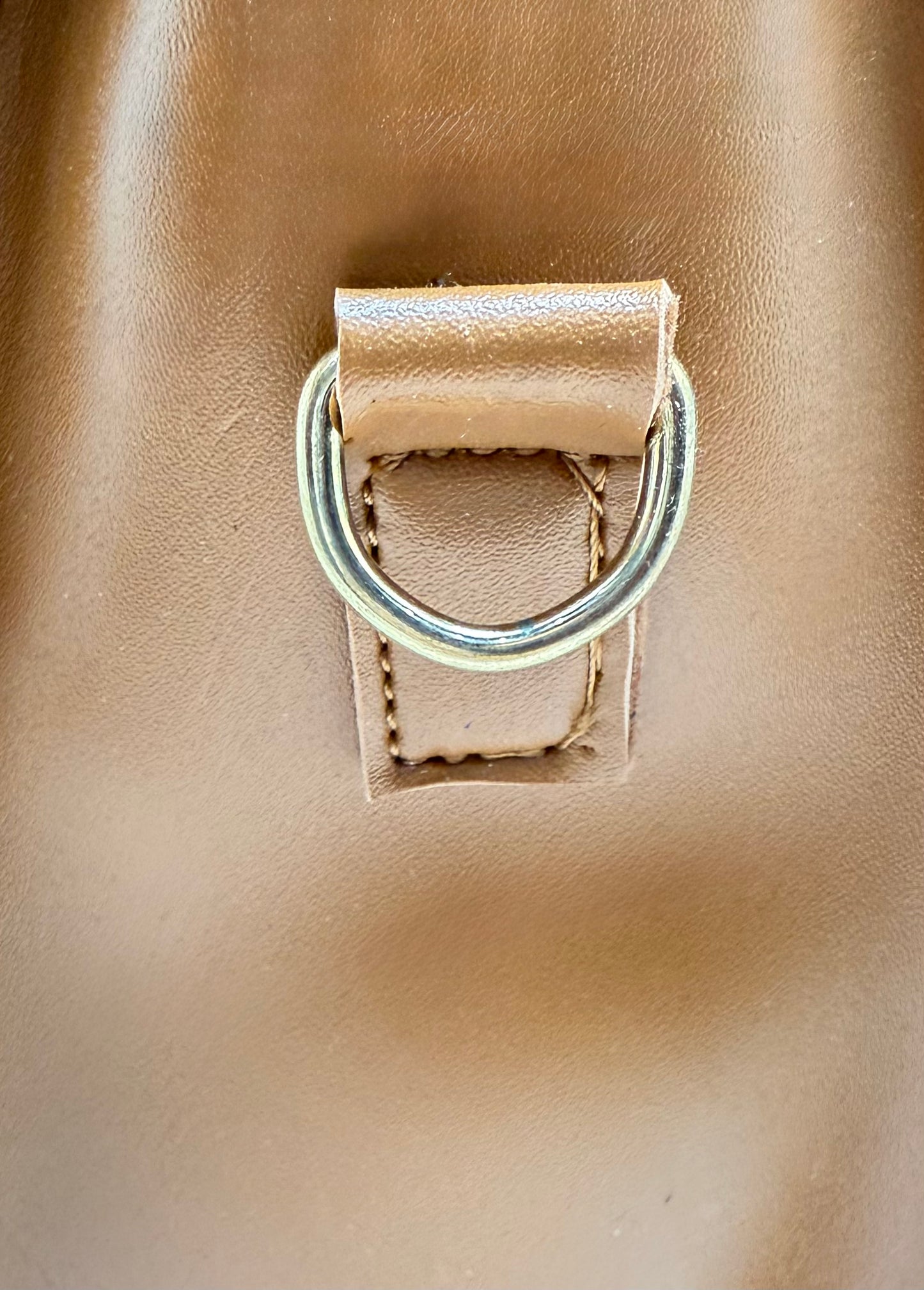 [BROWN] Printed Classic Tote Bag