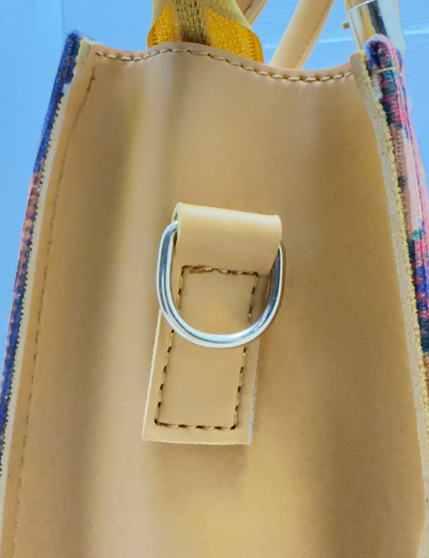 [MUSTARD YELLOW] Printed Classic Tote Bag