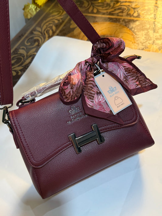 [DEEP RED] The grace CrossBody bag