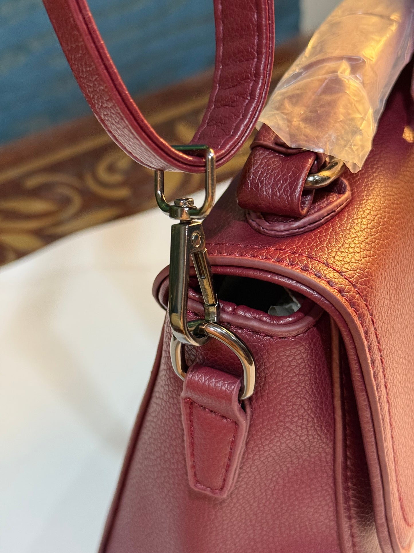 [DEEP RED] The grace CrossBody bag