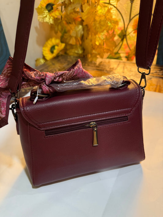 [DEEP RED] The grace CrossBody bag